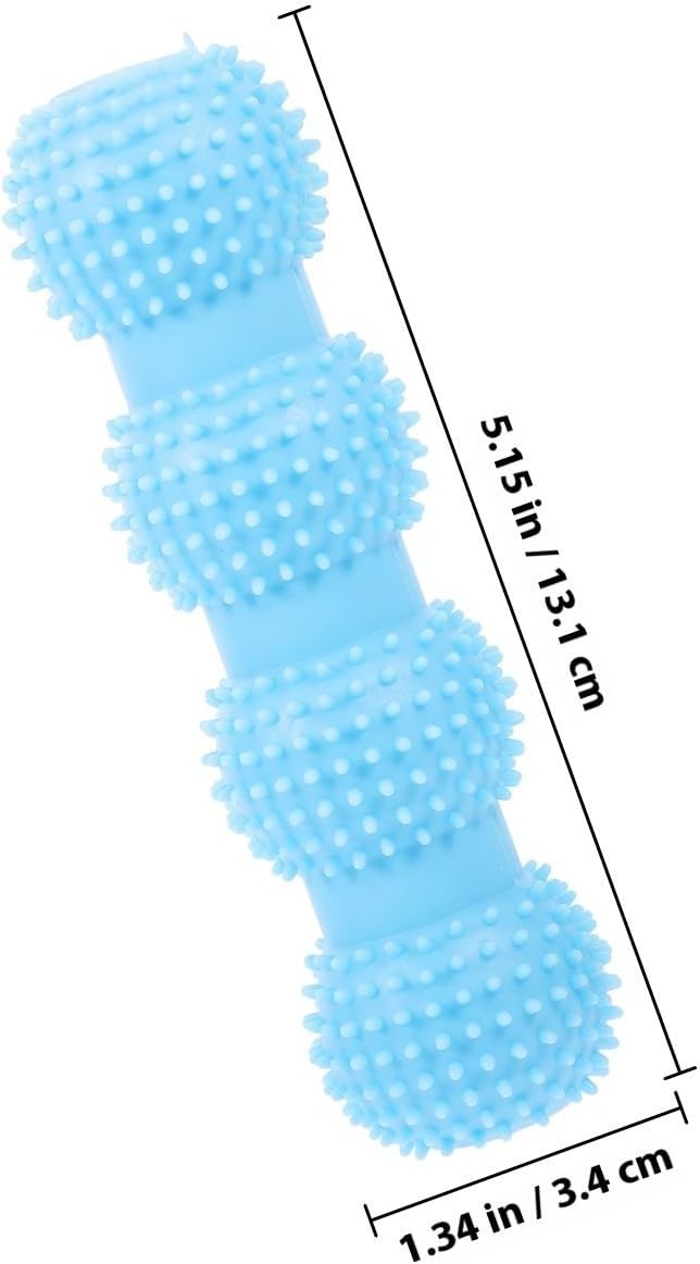 Interactive Dog Chew for Teeth Cleaning and Slow Feeding, Sturdy Treat Dispensing Puzzle for Aggressive Chewer Dogs and Pets - Image 2