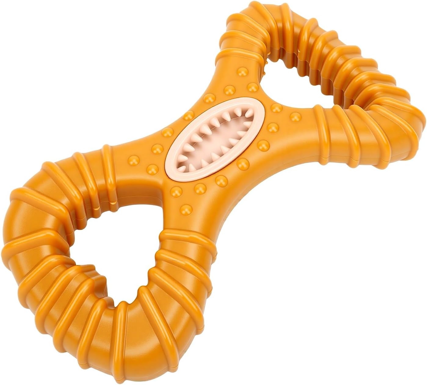 Dog Chew Toy Treat Dispensing Bone for Aggressive Chewers