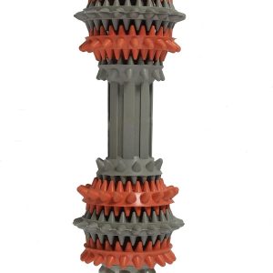 Durable Dog Toy for Aggressive Chewers - Natural Rubber Teeth Cleaning & Oral Health Toy