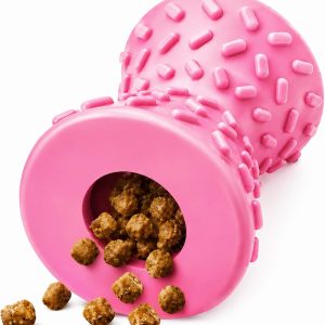 Treat Dispensing Dog Toys,Interactive Puzzle Toy for Small Dogs,Slow Feeder