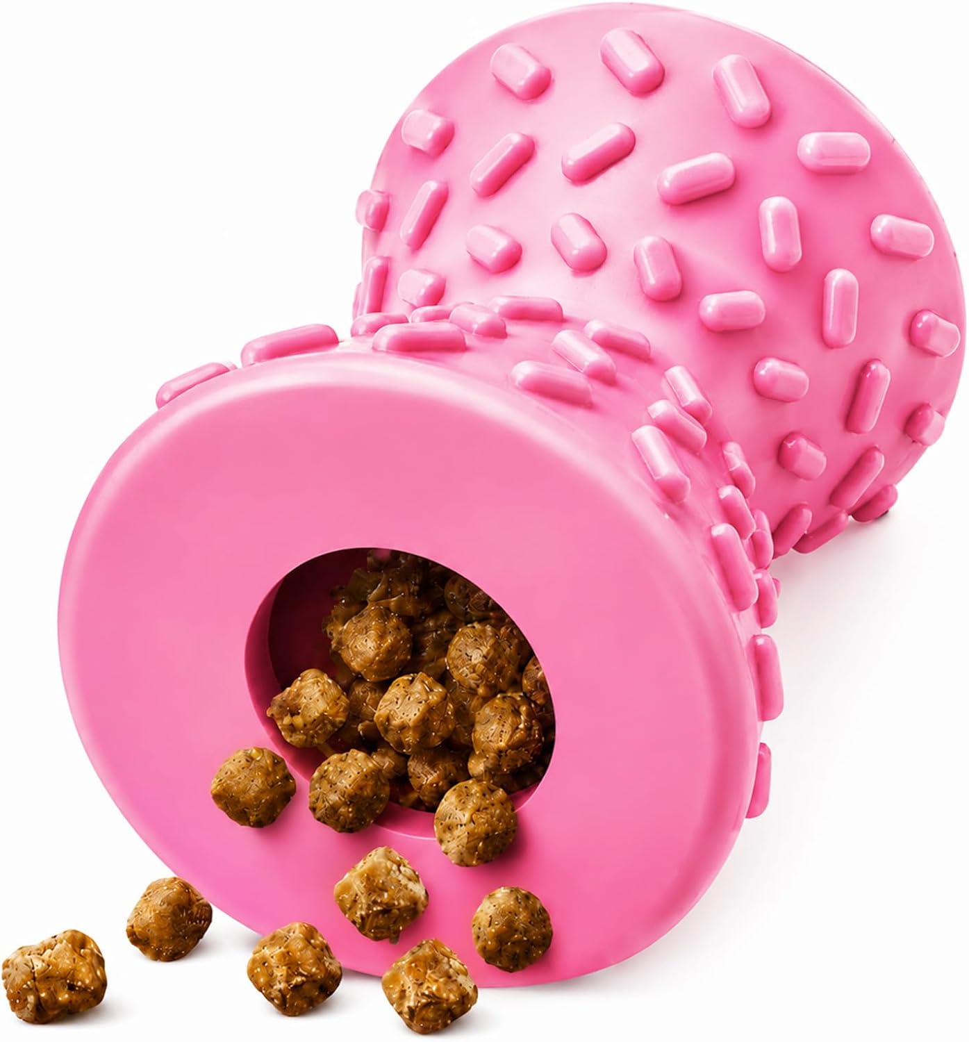 Treat Dispensing Dog Toys,Interactive Puzzle Toy for Small Dogs,Slow Feeder