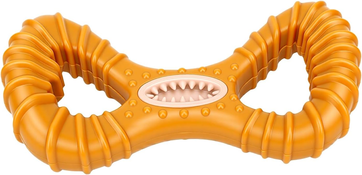 Dog Chew Toy Treat Dispensing Bone for Aggressive Chewers - Image 2