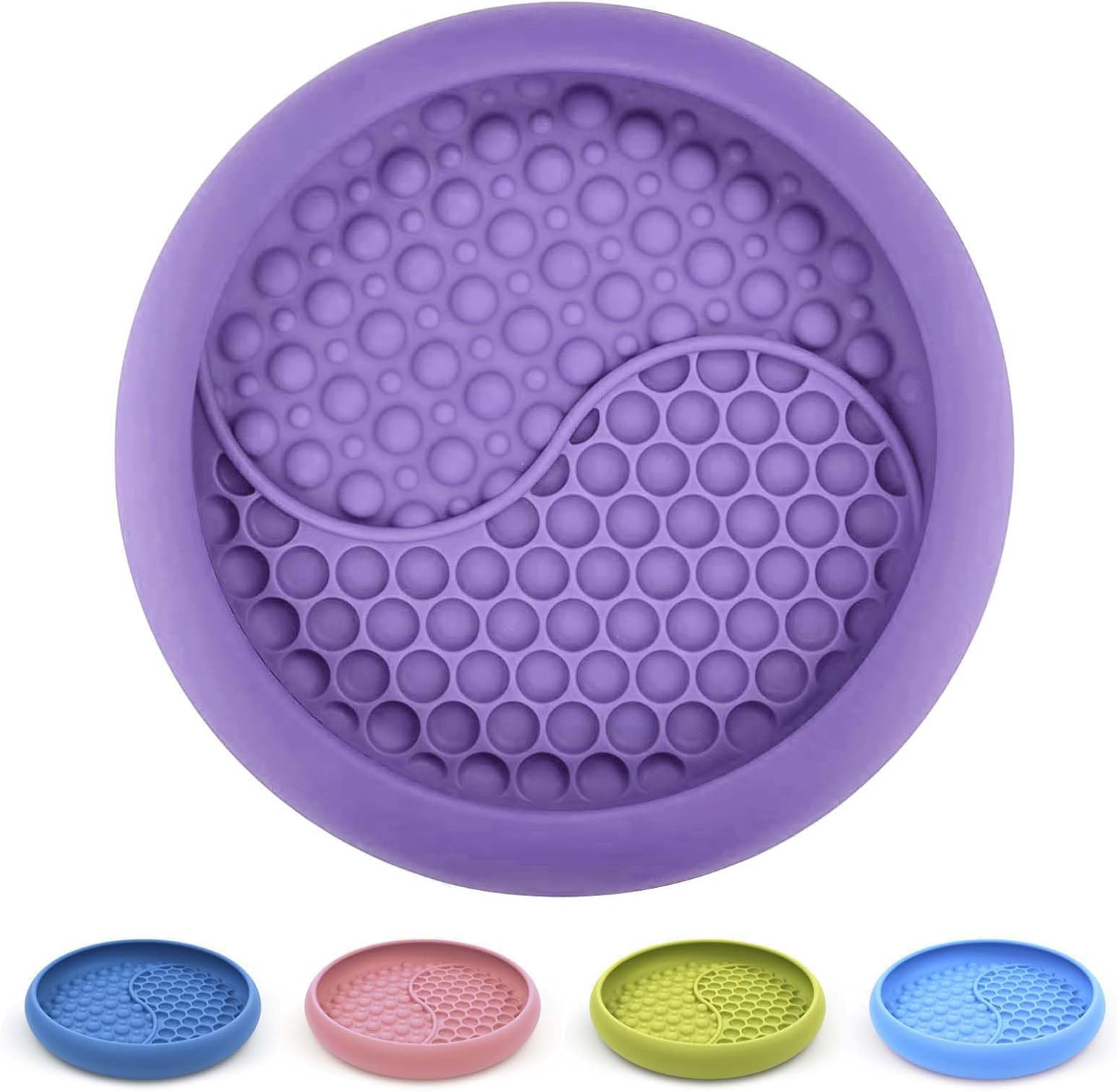 Dog Lick Bowl, Non-Slip Lick Mat Slow Feeder for Dogs & Cats