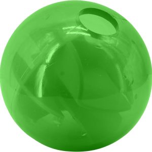 Interactive Dog Puzzle Toy, Treat Dispensing Slow Feeder Ball, Green, 4.7-Inch