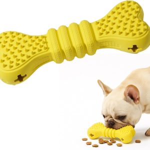 Bone Treat Dispensing Enrichment Dog Chew Toy