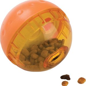 Treat Ball Food Dispensing Dog Toy, Interactive Puzzle, Assorted