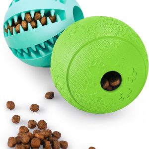 Dog Puzzle Toy 2 Pack, Interactive Dog Toys for Treat Dispensing
